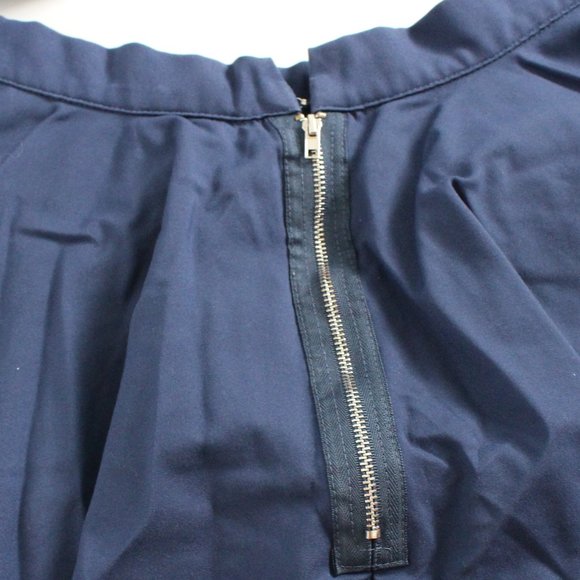 3/$15 Bishop + Young Navy Circle Skirt - Picture 2 of 5